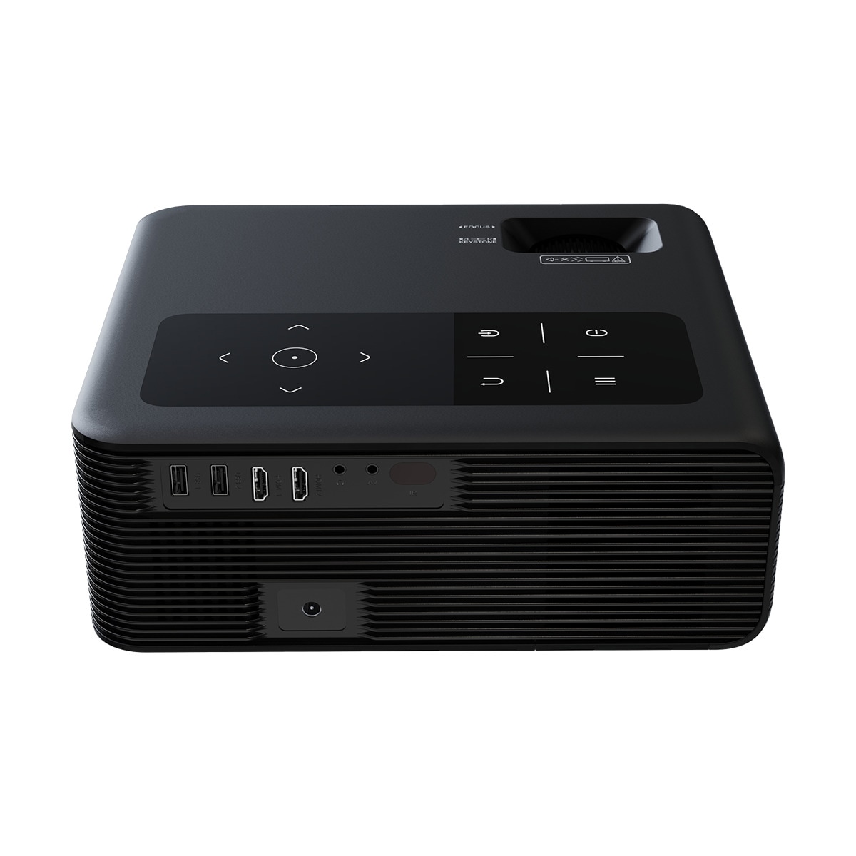 Proyector Prixton Miró Full HD, 30" a 210", Wi-Fi 5G Negro-4