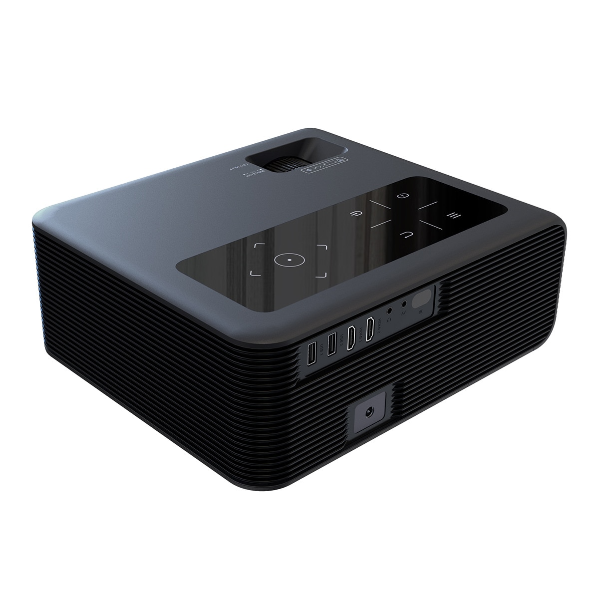 Proyector Prixton Miró Full HD, 30" a 210", Wi-Fi 5G Negro-2