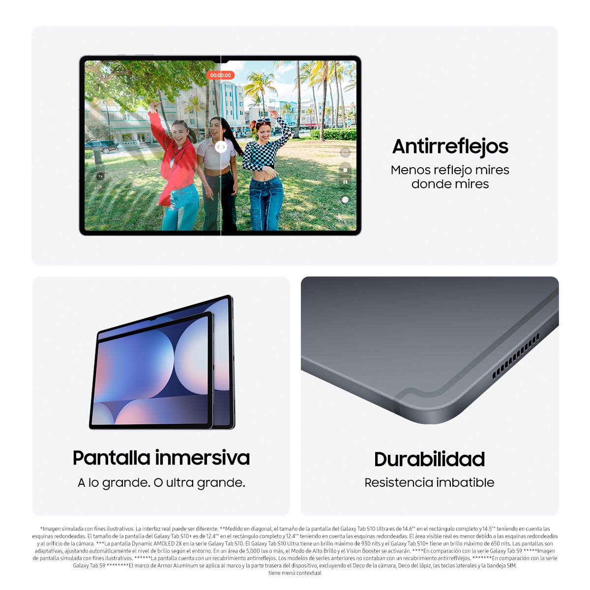 Tablet Samsung Galaxy Tab S10 Ultra Wi-Fi 16GB+1TB Gris-6