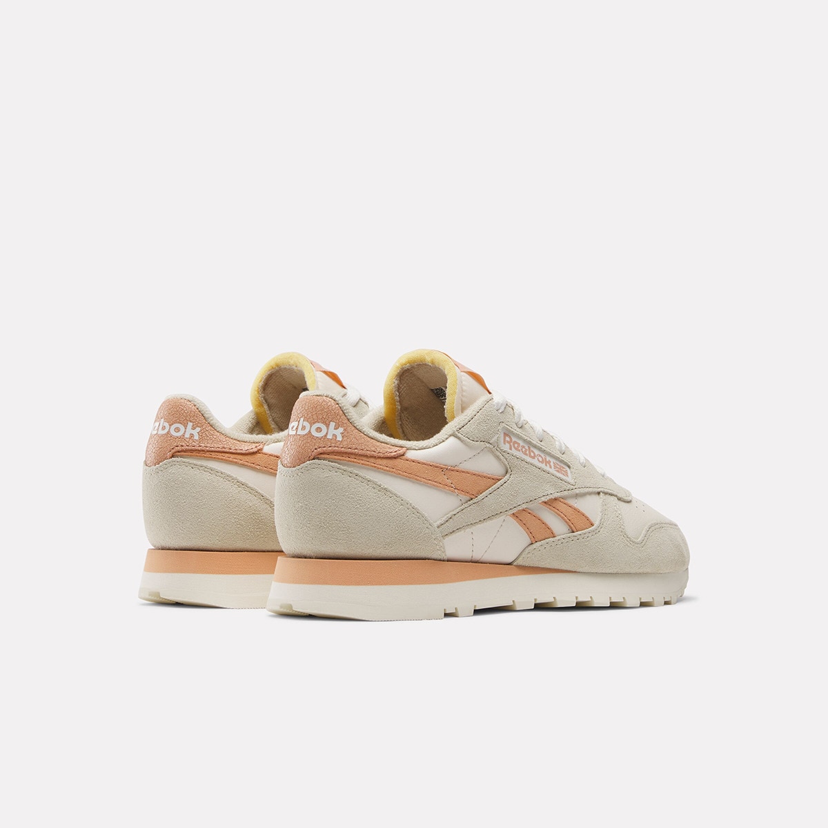 Sapatilhas Casual de Mulher Classic Leather Branco-5