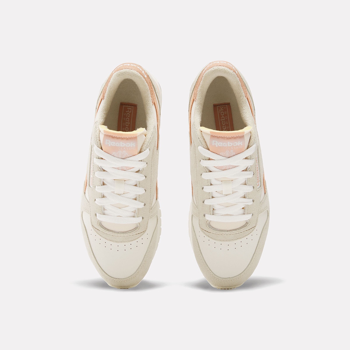 Sapatilhas Casual de Mulher Classic Leather Branco-3