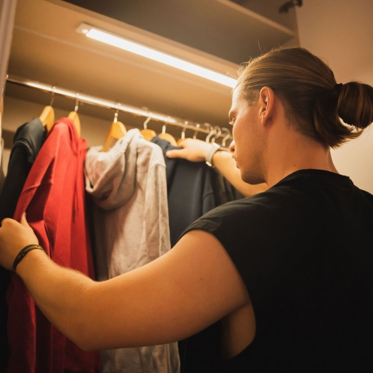 Luz Led con Sensor Recargable 30 cm 5