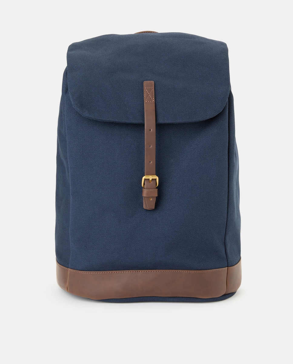 Mochila de Lona Azul-1