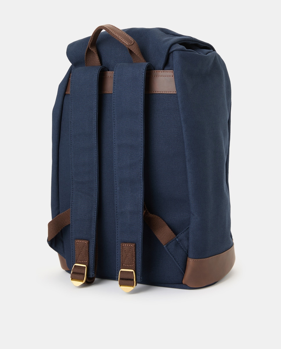 Mochila de Lona Azul-2