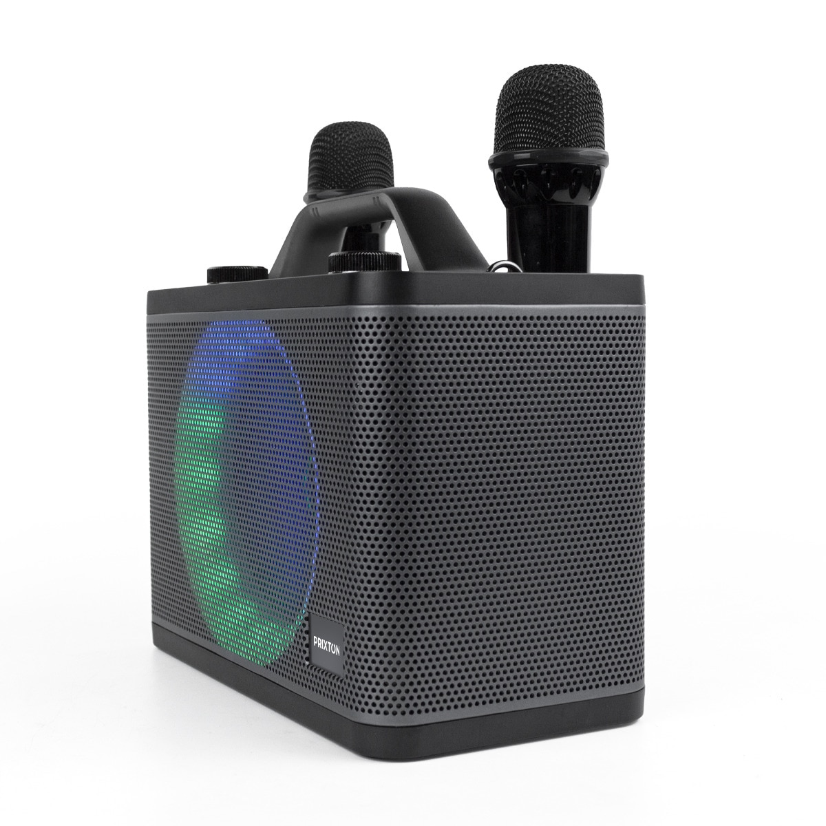 Altavoz Karaoke portátil Prixton PartyGo Negro-4