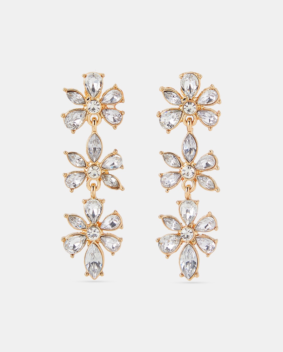 Pendientes flores cristales 120 Crudo-1
