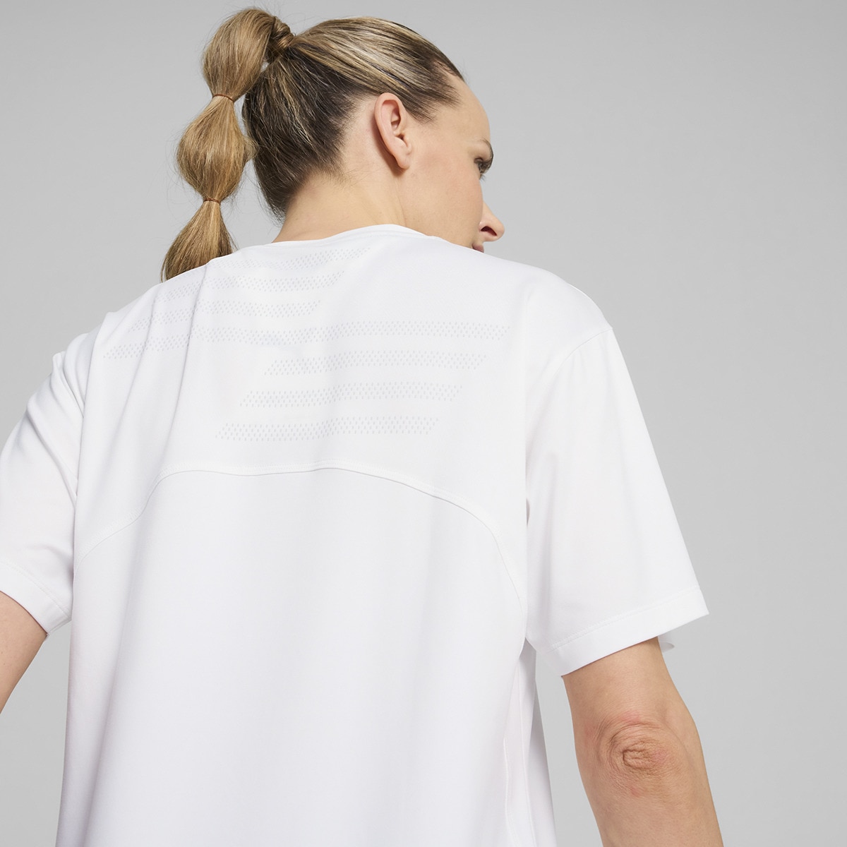 T-shirt de Mulher Hyrox X Puma Cloudspun Tee Branco-5
