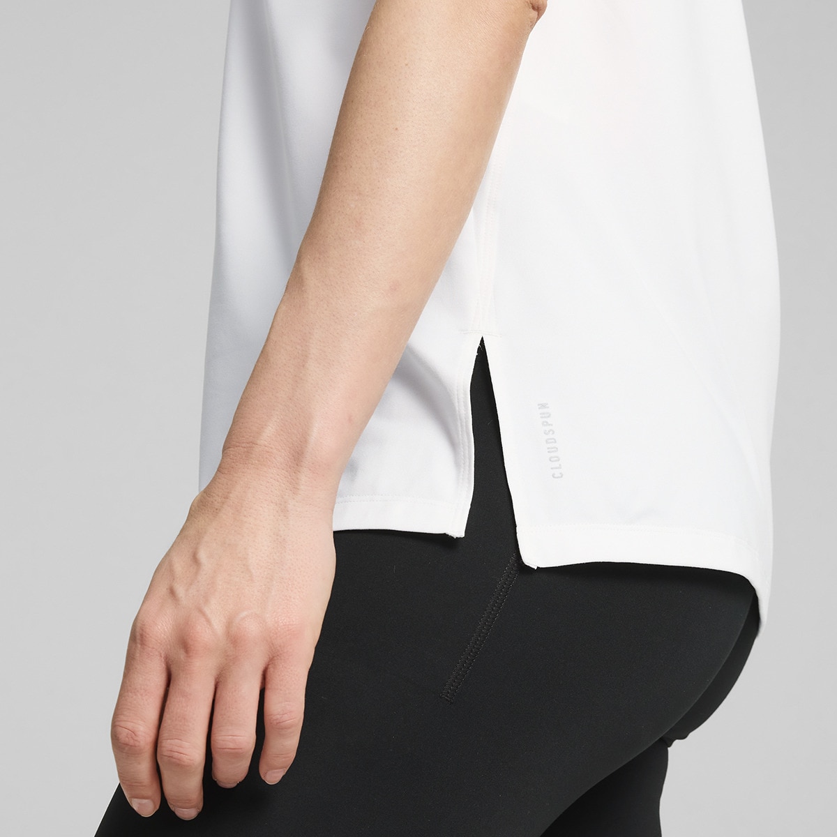 T-shirt de Mulher Hyrox X Puma Cloudspun Tee Branco-3