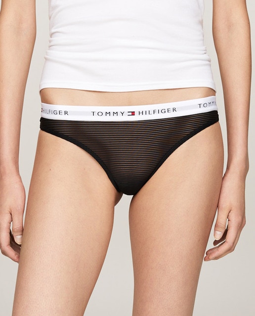 Imagen 0 de Pack de 3 tangas de malla con inscripción