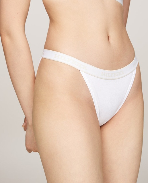 Imagen 0 de Tanga con inscripción del monotipo Hilfiger