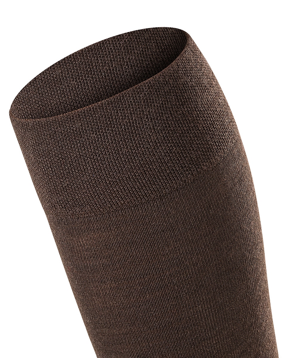 Meias Altas Sensitive de Lã Castanho-5