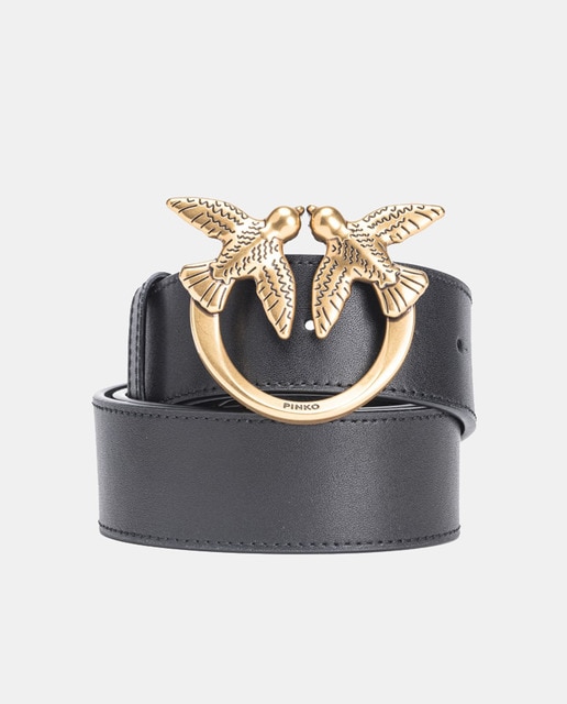 Imagem 0 de Cinto 4 cm com Fivela Dourada - Preto