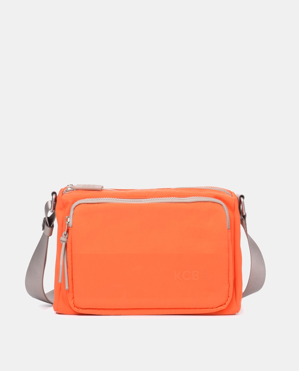 Mala de Ombro com Bolso Taupe-1