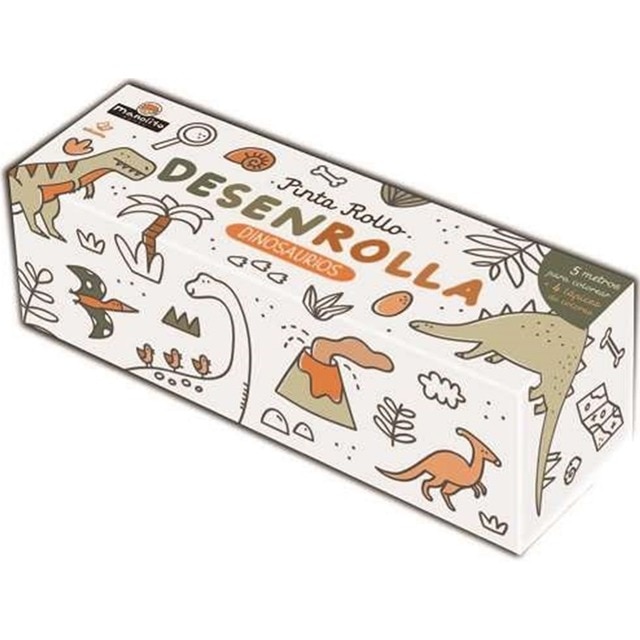 Imagem 0 de Pìnta rollos - Los dinosaurios (Capa dura)