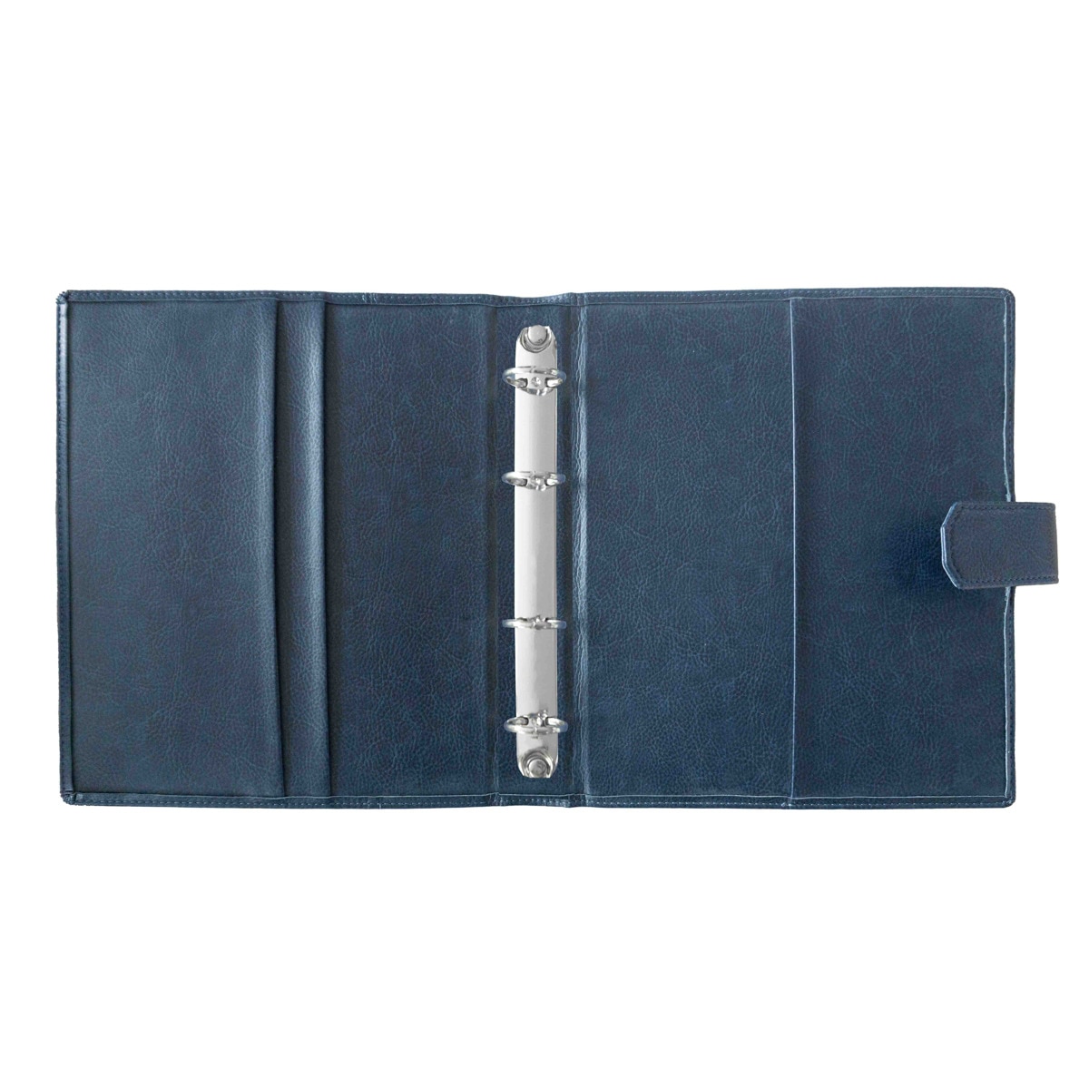 Agenda 2026 día página página 16x21 cm recambiable anillas Fontana Deusto azul multilingüe Azul-2