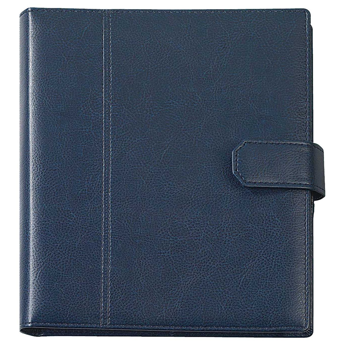 Agenda 2026 día página página 16x21 cm recambiable anillas Fontana Deusto azul multilingüe Azul-1