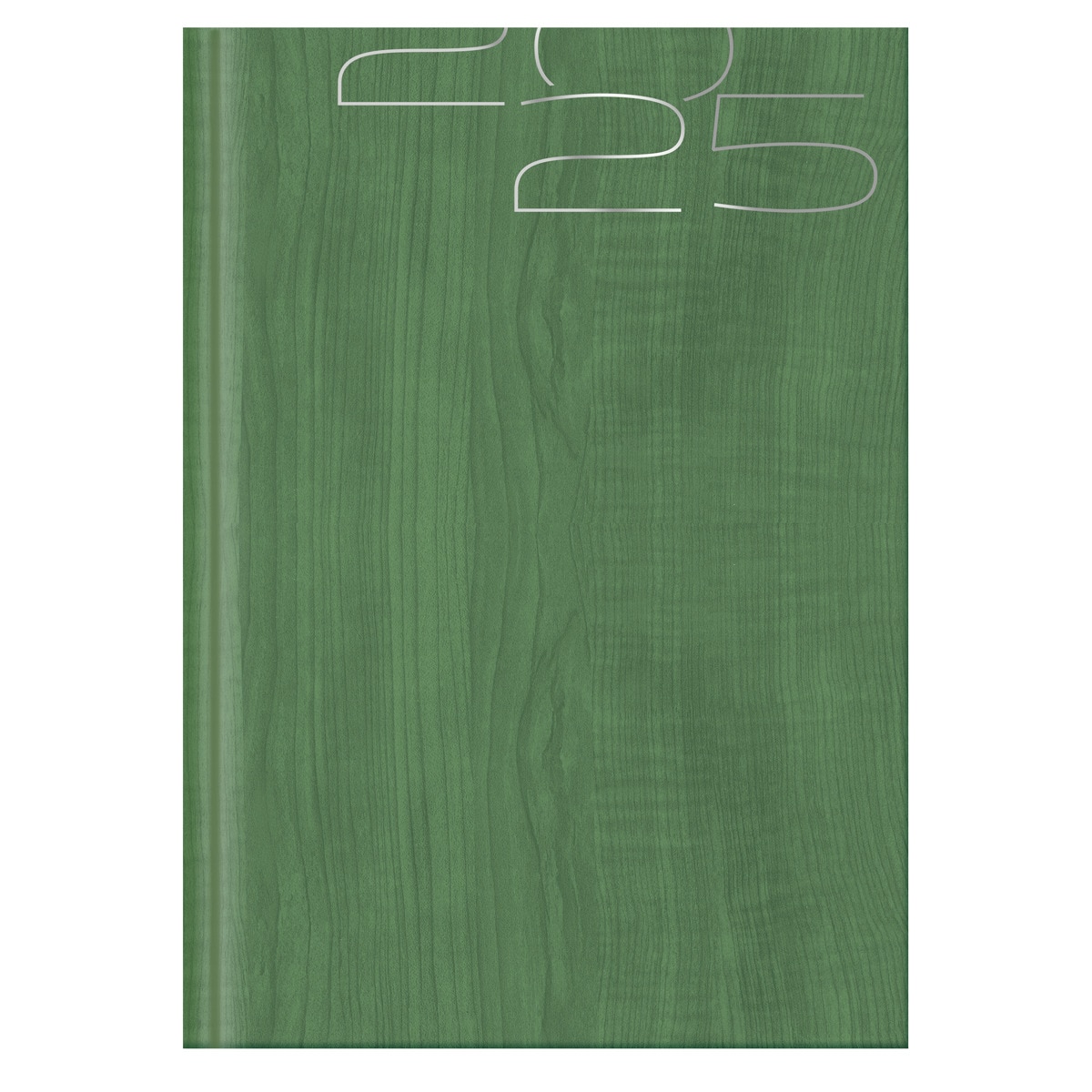 Agenda 2025 dia página 17x24 cm Cervino Deusto multilingue verde Verde-2