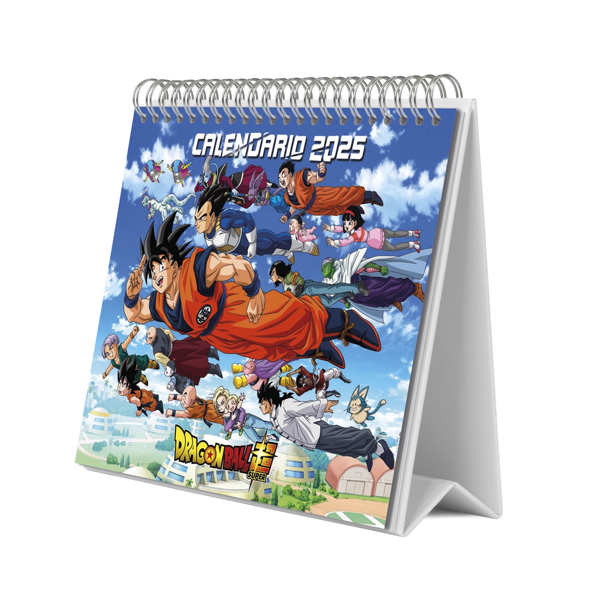 Calendário de escritório multicolor Dragon Ball Erik 2025 Multicolor-1