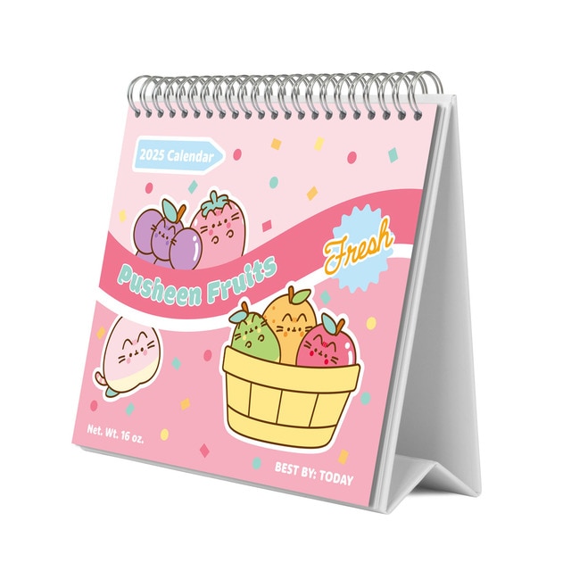 Imagem 0 de Calendário de escritório 2025 Pusheen Erik multicolorido