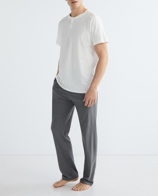 Imagen 0 de Pantalón pijama largo de punto de hombre