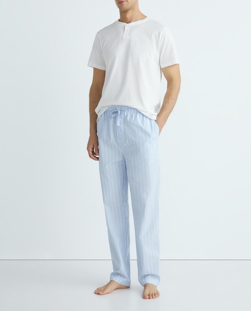 Imagen 0 de Pantalón pijama largo popelín de hombre