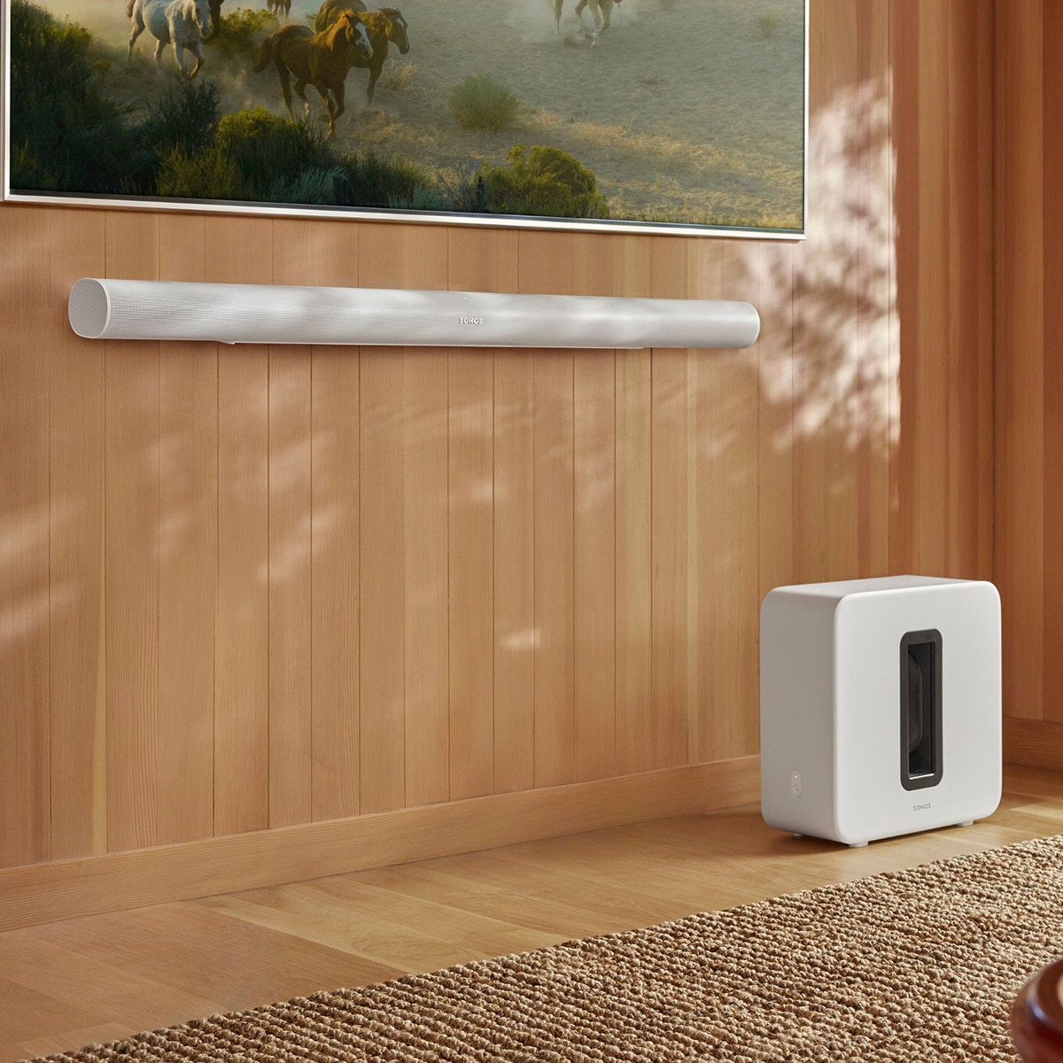 Barra de sonido Sonos Arc Ultra con sonido inmersivo 3D, tecnología Sound Motion y Dolby Atmos Blanco-10