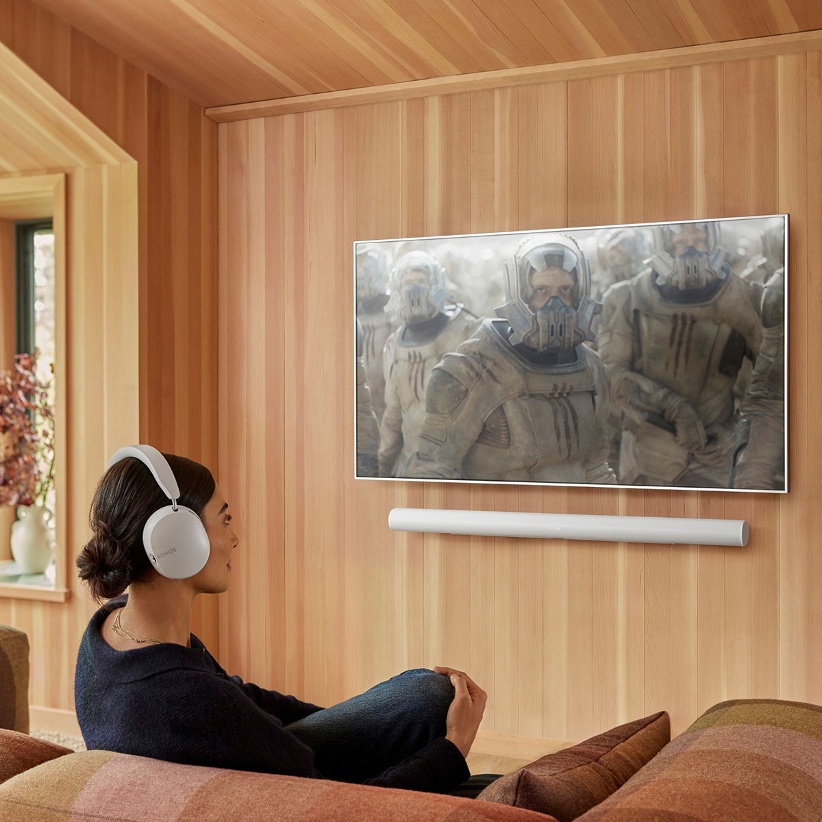 Barra de sonido Sonos Arc Ultra con sonido inmersivo 3D, tecnología Sound Motion y Dolby Atmos Blanco-7