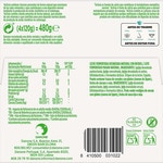 Triple Zero bífidus natural desnatado 0% m.g. 0% azúcares añadidos pack 4 unidades 120 g sin lactosa