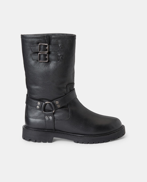 Imagen 0 de Bota de piel biker
