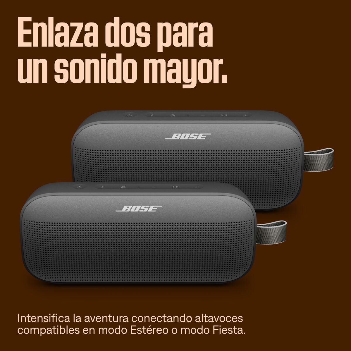 Altavoz portátil Bose SoundLink Flex II Bluetooth Negro-8