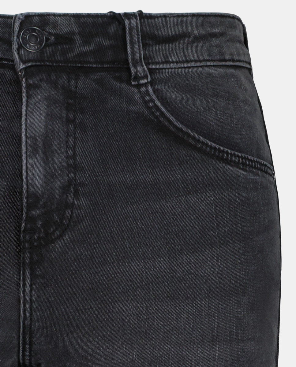 Jeans Skinny Básicas Cinzento-5