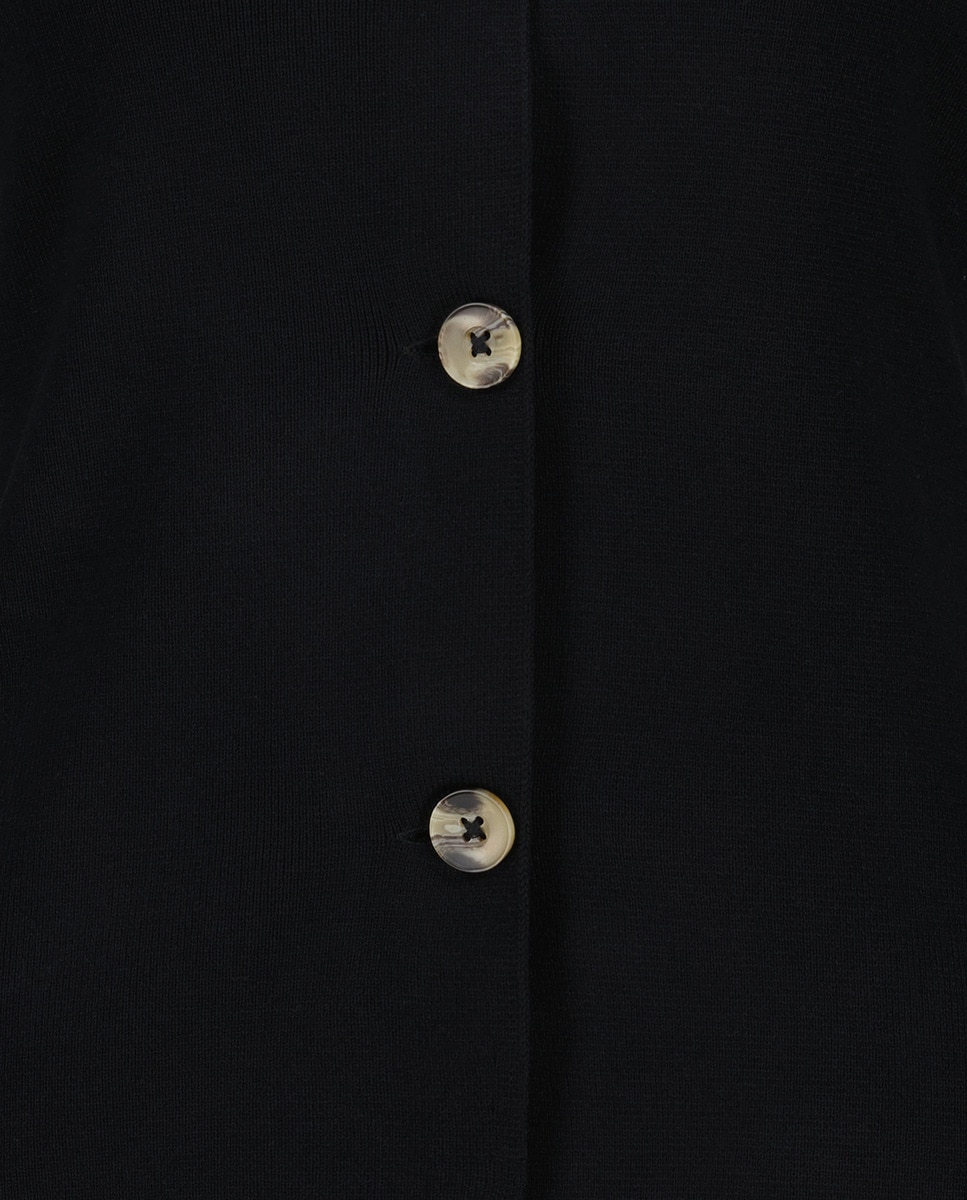 Colete de Tricot Preto-5