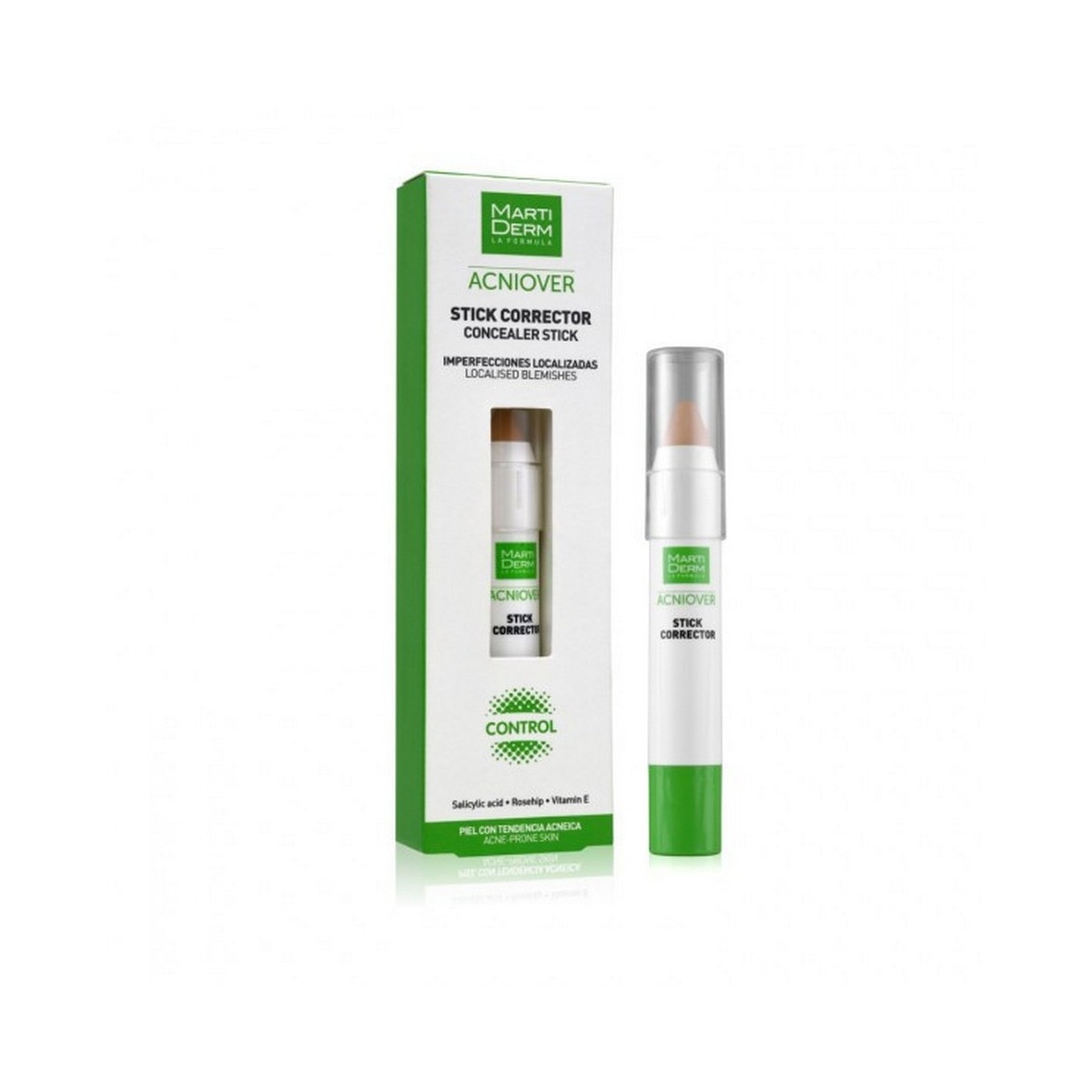 Acniover Stick Corretor 15 mL MartiDerm 1