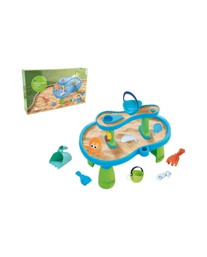 Imagen 0 de Juego de mesa de arena y agua con accesorios El Corte Inglés