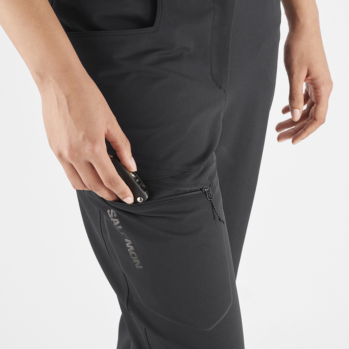 Corte Inglés Pantalon Trekking Salomon Mujer Pantalón Largo De