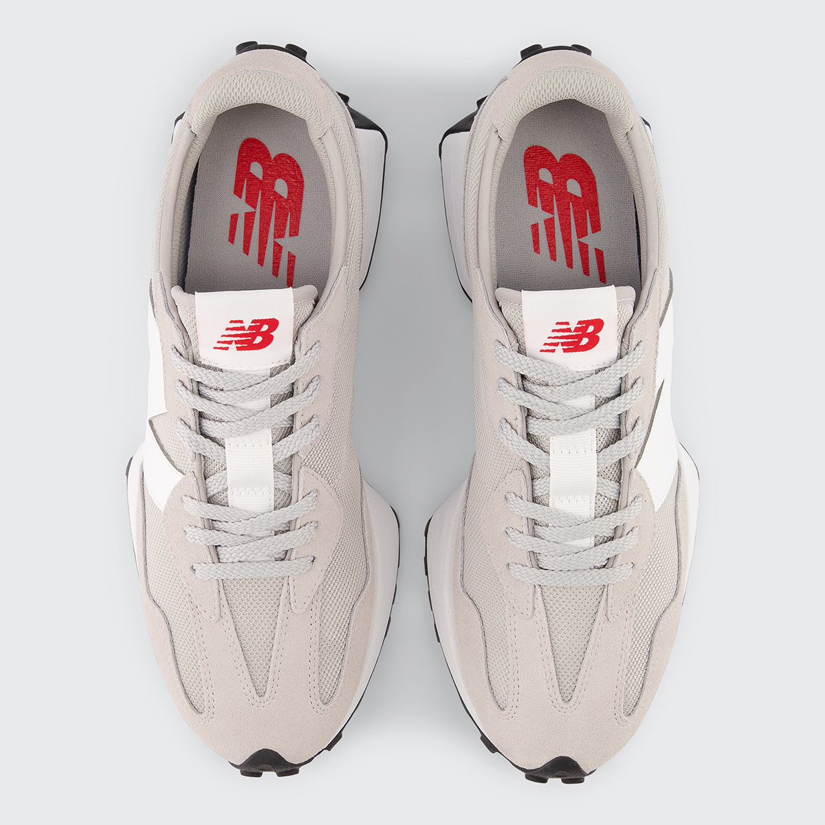 Sapatilhas Casual 327 Cinzento / Branco-3