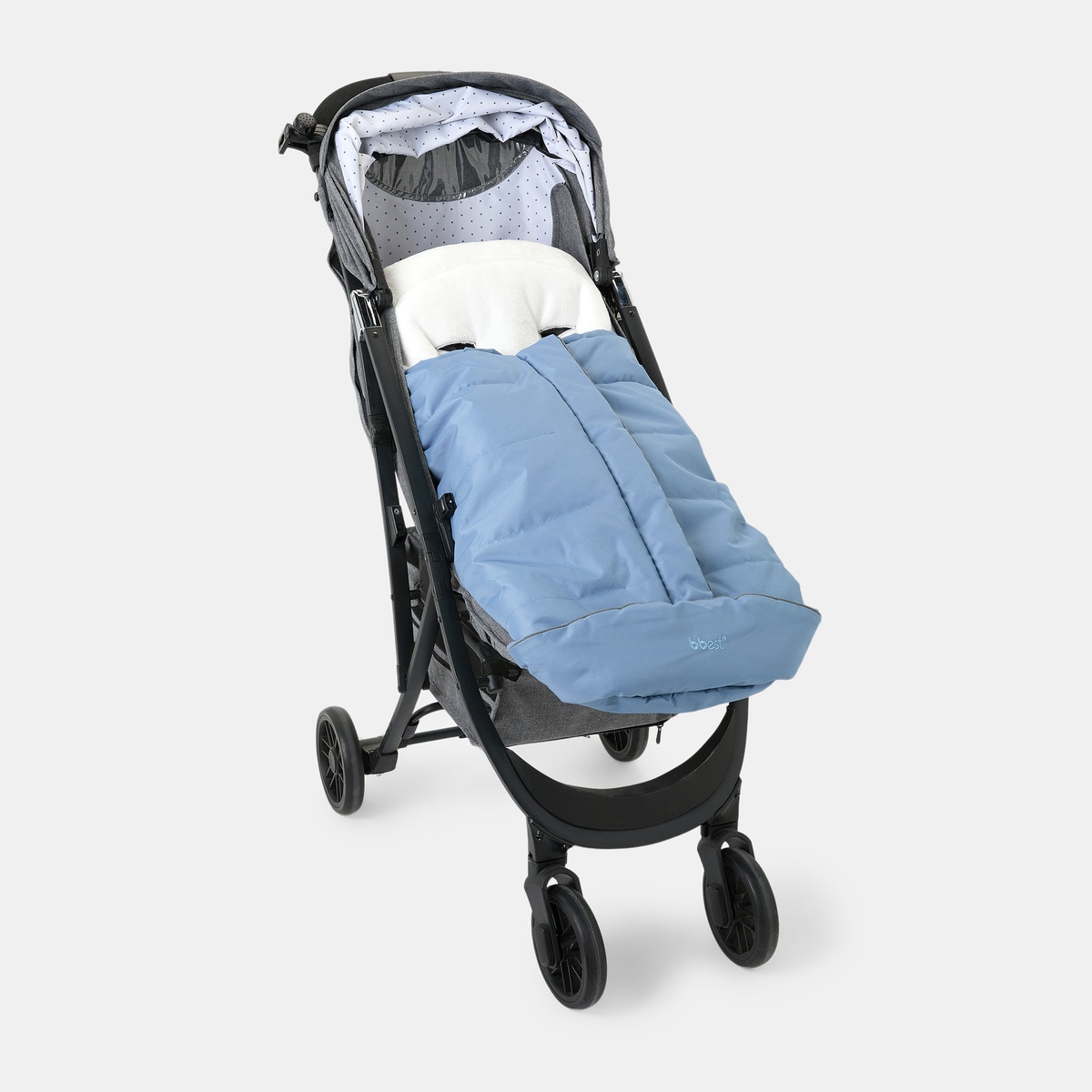 Saco Silla universal Bbest Técnico cremallera central+lateral Azul-1