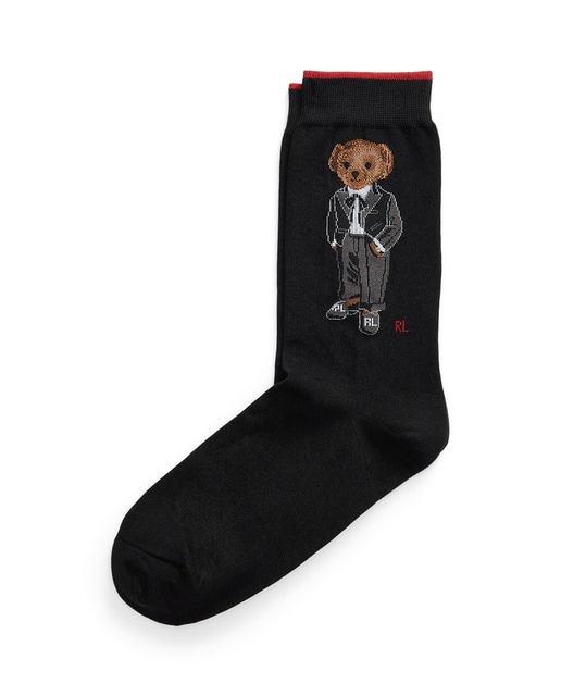 Imagen 0 de Calcetines cortos de mujer de algodón con Polo Bear