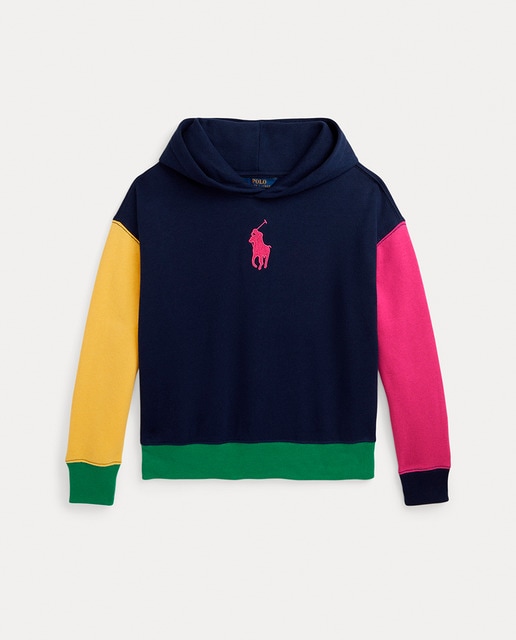Imagen 0 de Sudadera de niña multicolor con capucha