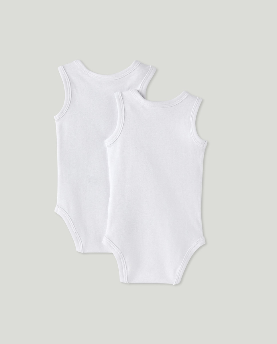 Pack de 2 bodies manga sisa blanco Blanco-2