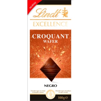 Chocolate Excellence Wafer Crocante embalagem 100 g - Lindt