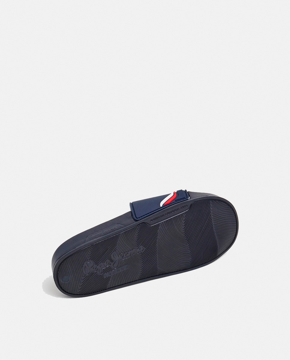 Chinelos Slider Origin Azul-marinho-5