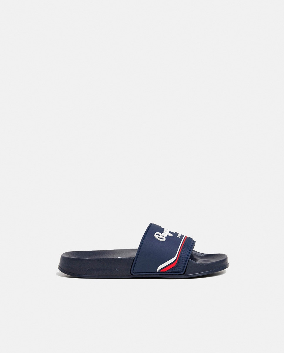 Chinelos Slider Origin Azul-marinho-1