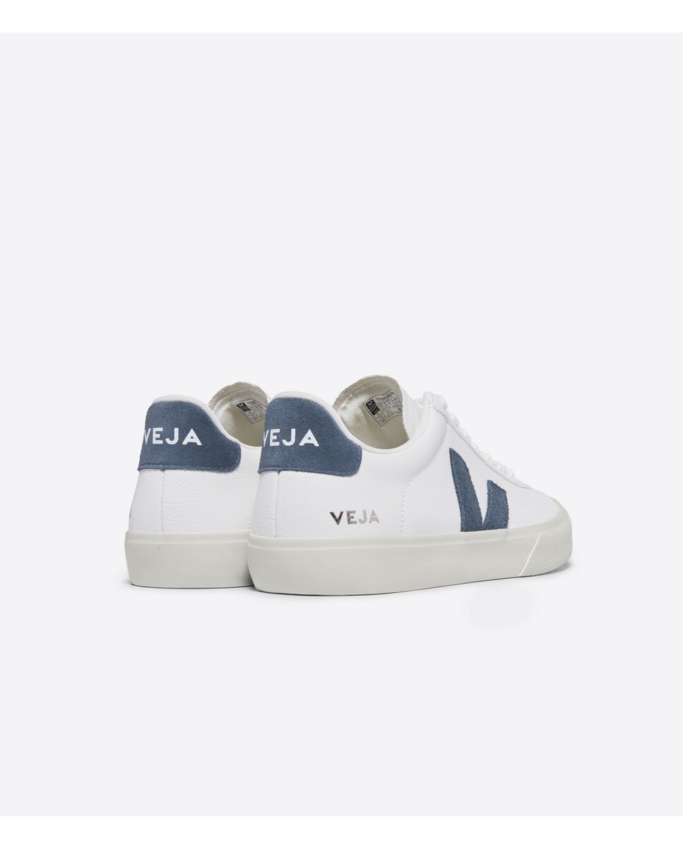 Sapatilhas Campo Leather Extra White California 3