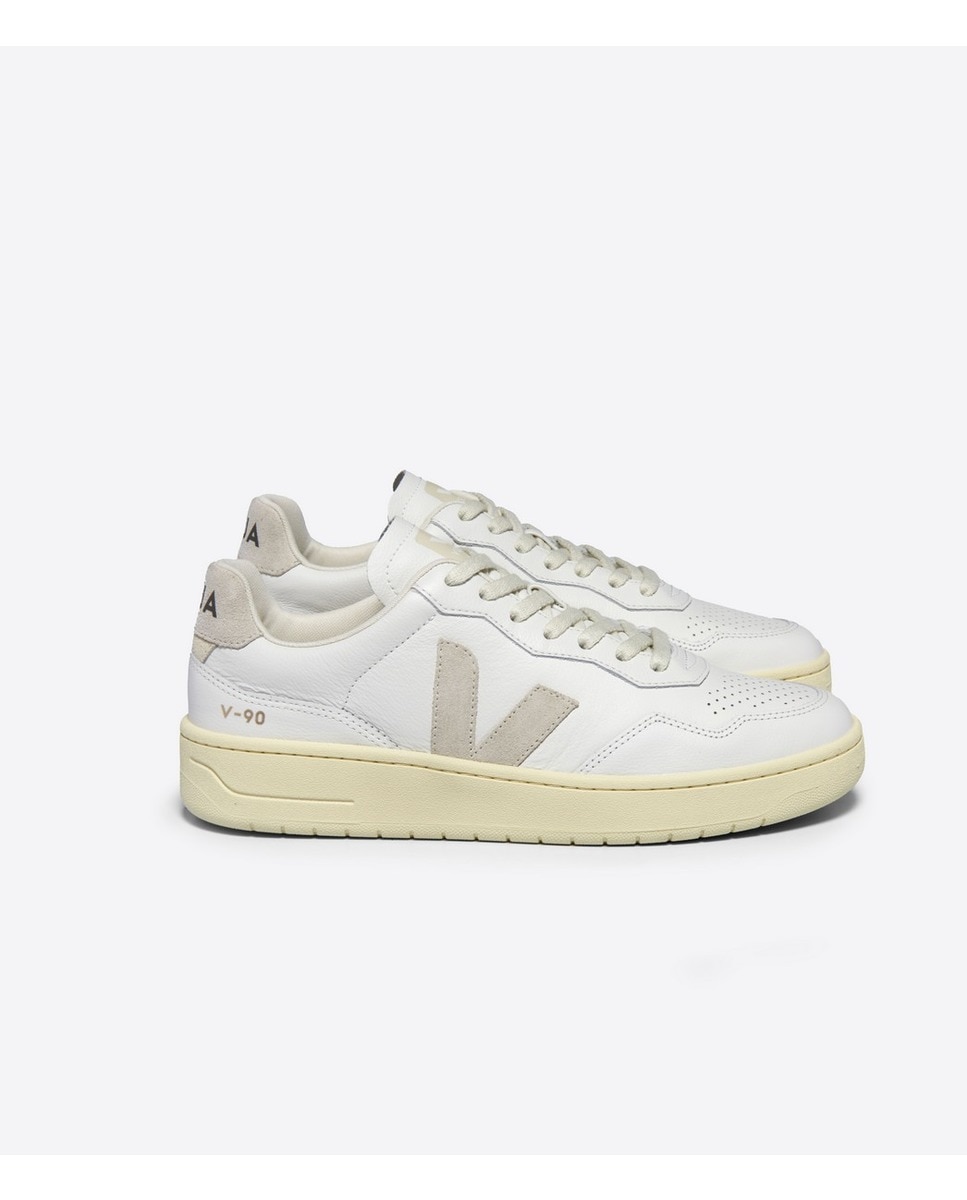 Sapatilhas V-90 Leather Extra White Natural 1
