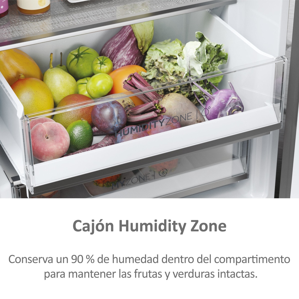 Frigorífico Combi Haier Total No Frost con WIFI 3D 60 Series 5 - HTW5620DNMG Inox-12