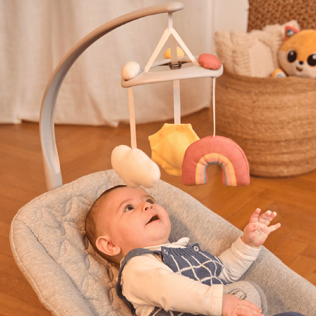 Hamaca Chicco Zen Wave Gris-6