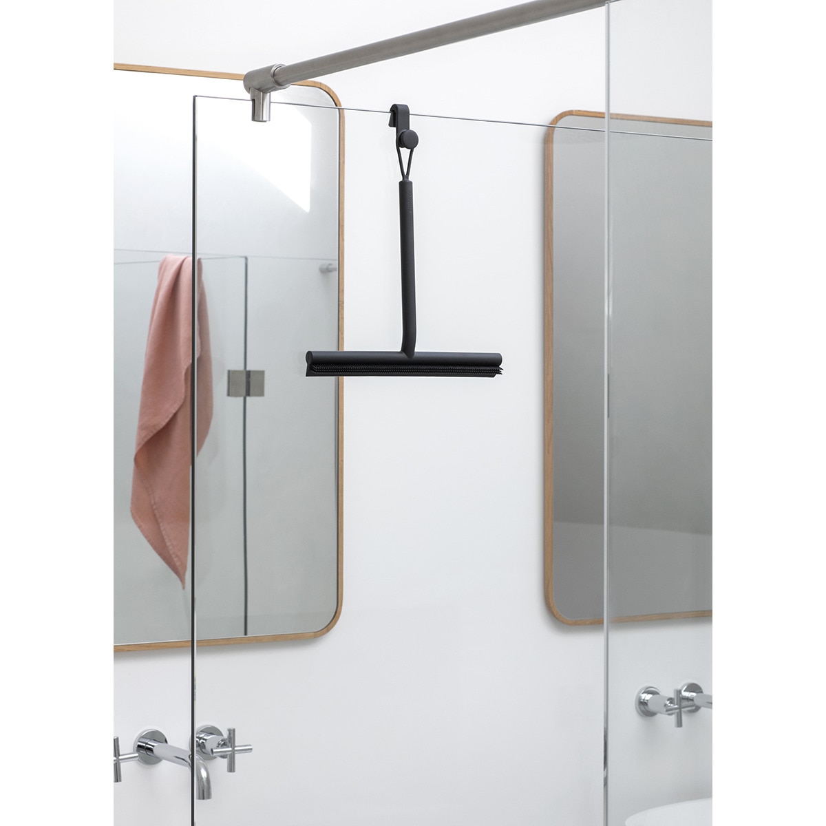 Limpia mamparas silicona Brabantia Negro-5