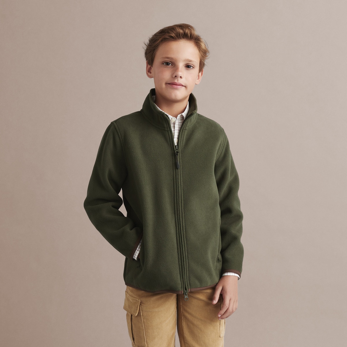 Forro Polar Verhunt Cazadora Forro Polar Básico De Niño · Verhunt