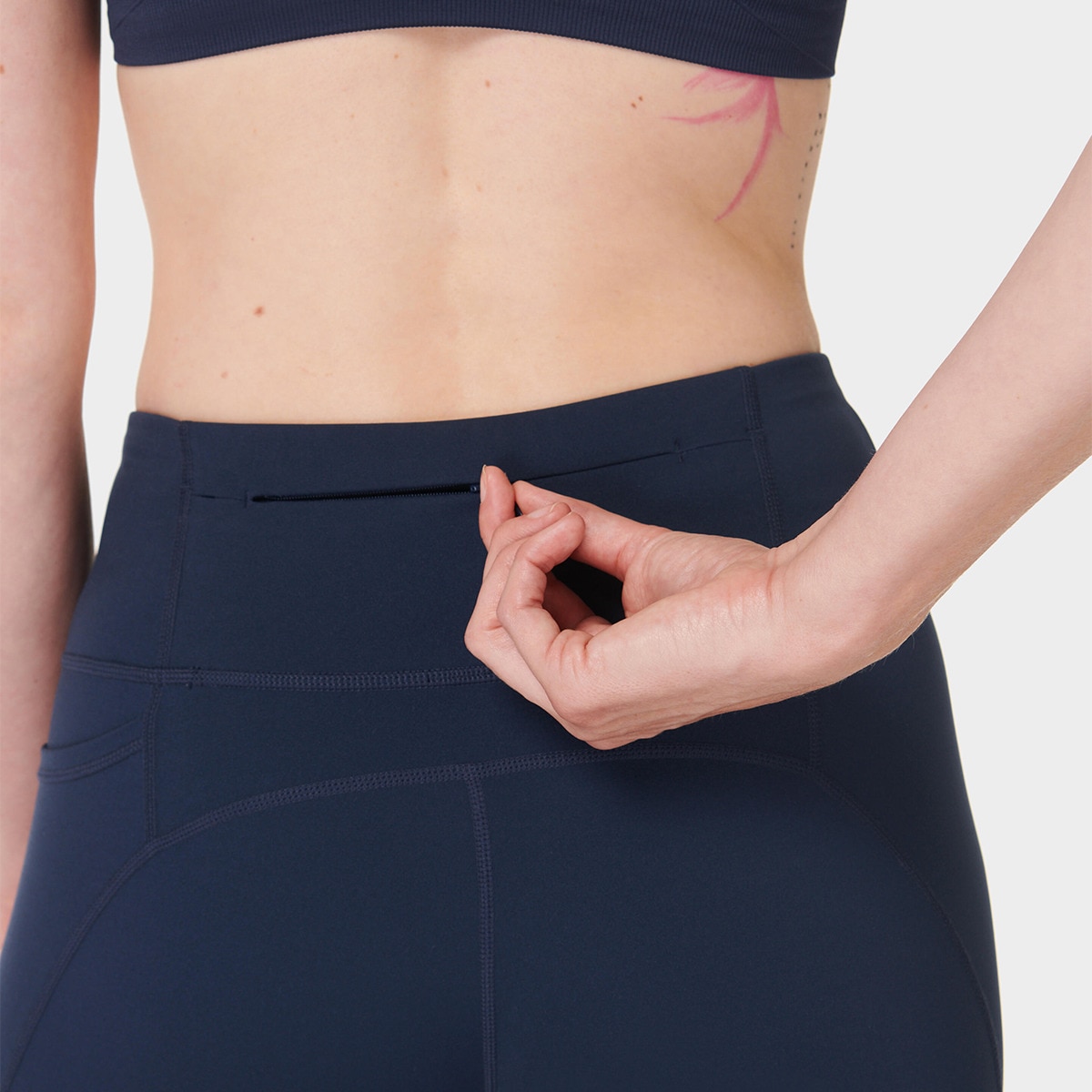 Leggings de Mulher Power Workout Azul-3